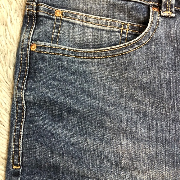 Maurices Plus Jeans Women 20W Blue Skinny Everflex High Rise Stretch Medium Wash - Picture 3 of 10